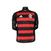 Camisa Flamengo Home 25/26 s/n° Jogador Masculino com Patch - Preta e Vermelha
