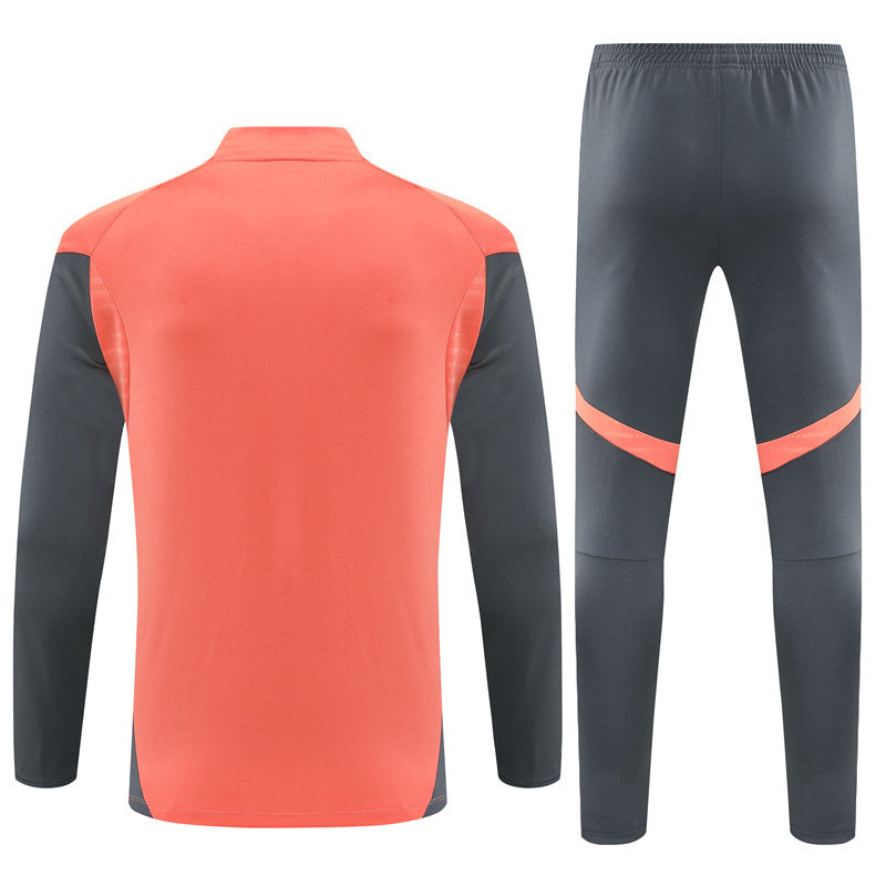 Conjunto de Treino Bayern de Munich 25/26 Laranja e Cinza