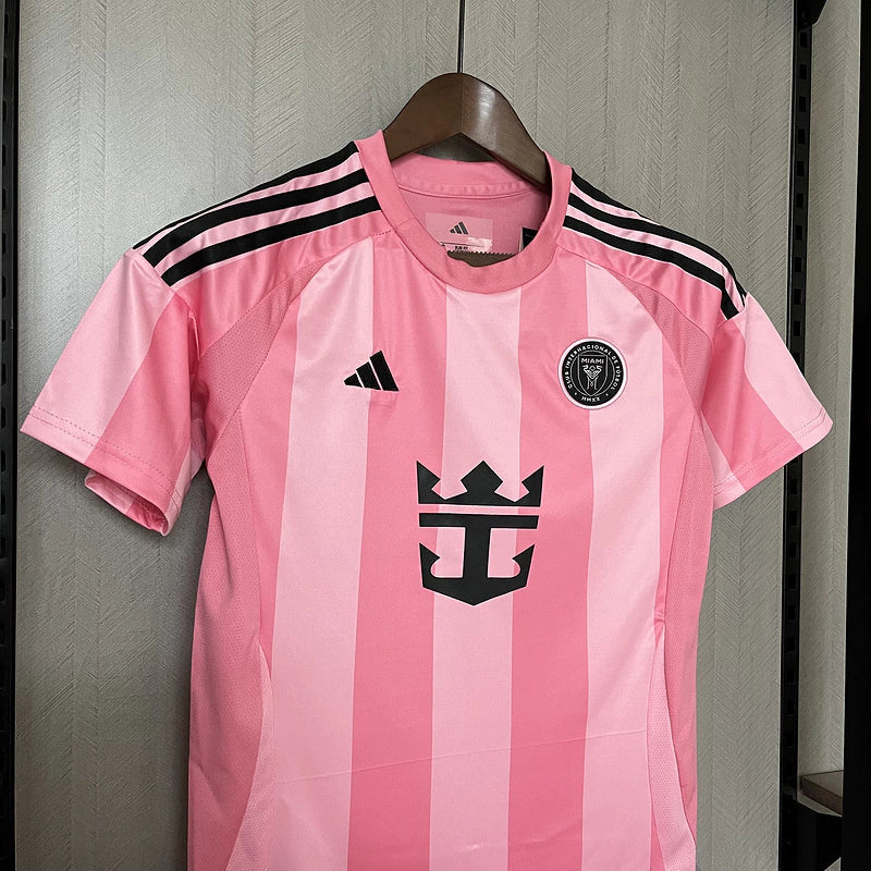 Kit Infantil Inter Miami Home 25/26 - Adidas - Rosa