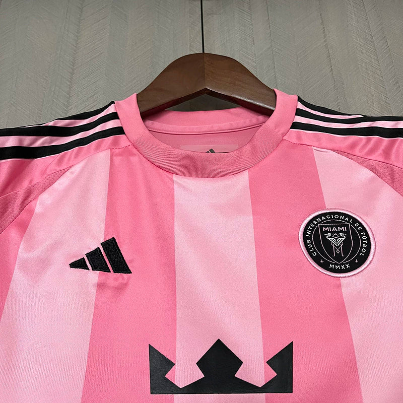 Kit Infantil Inter Miami Home 25/26 - Adidas - Rosa