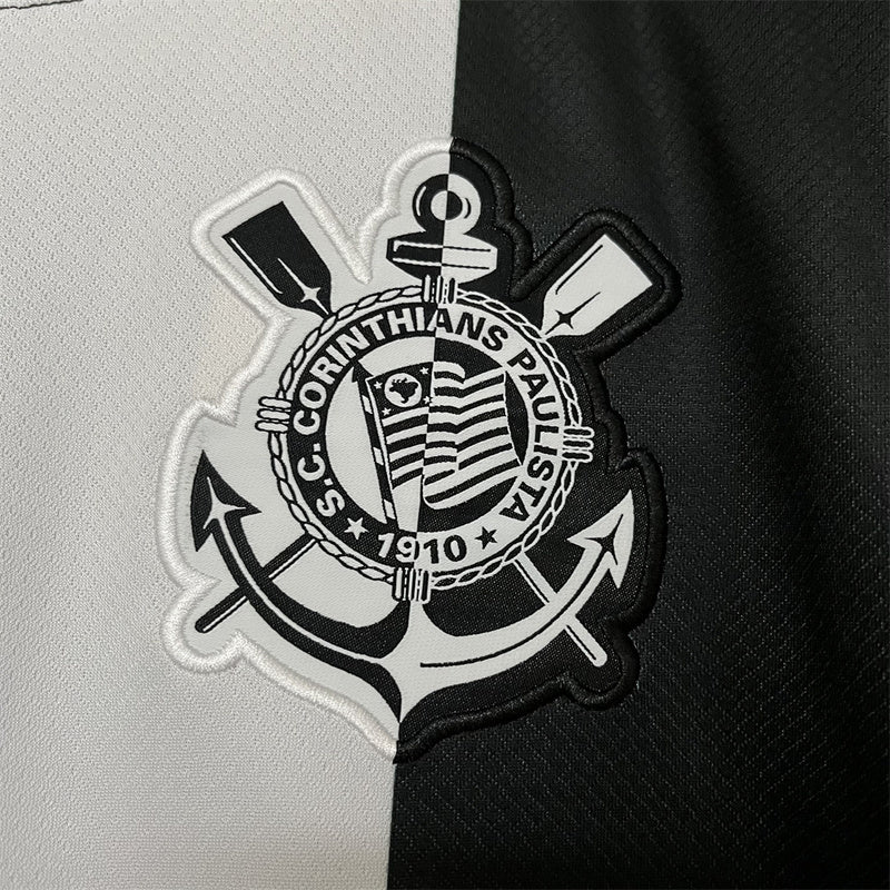 Camisa Corinthians Third 24/25 Nike Torcedor Masculino - Preto e Branco