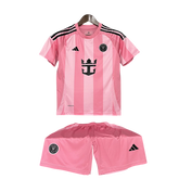 Kit Infantil Inter Miami Home 25/26 - Adidas - Rosa