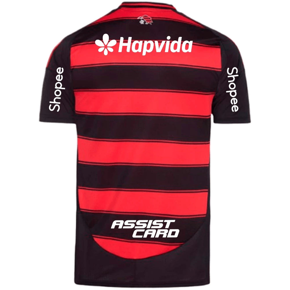 Camisa Flamengo I 25/26 - Masculina Torcedor - Com Patrocinadores
