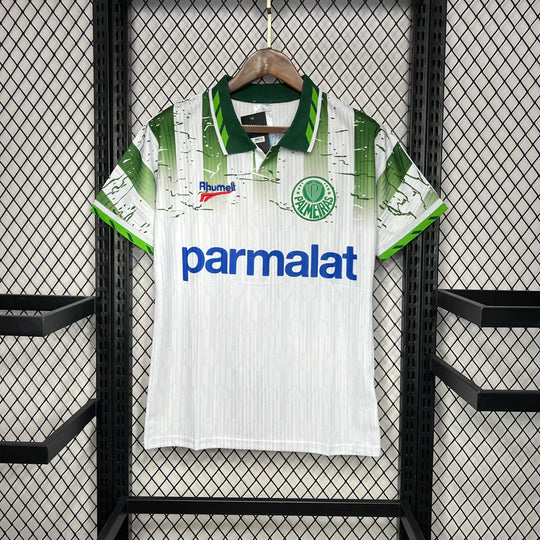 Camisa Palmeiras Retrô 1996 – Hummel Masculina – Branca