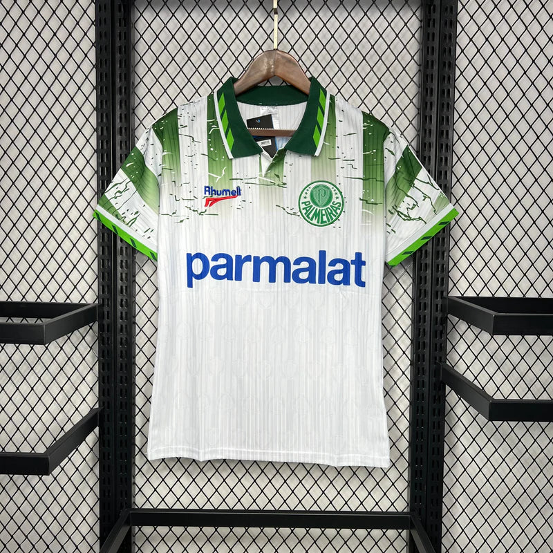 Camisa Palmeiras Retrô 1996 – Hummel Masculina – Branca
