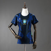 Camisa Brasil Feminina II 26/27 - Baby Look Azul - Camisa da Copa do Mundo 2026
