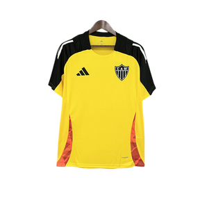 Camisa Atletico Mineiro Treino 25/26 Adidas Masculina - Amarela e Preta