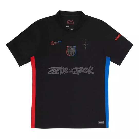 Camisa II Barcelona X TRAVIS SCOTT 2025 – Masculina Torcedor