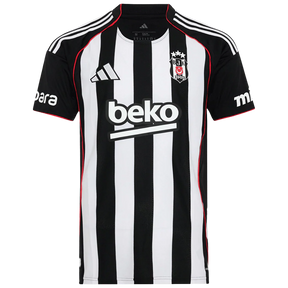 Camisa Besikitas Away 25/26 Adidas Torcedor Masculina - Branca e Preta