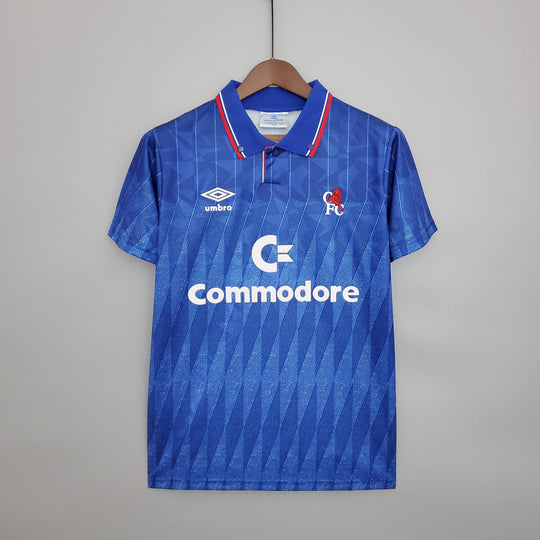 Camisa Chelsea Home (1) 1989/91 - Retrô Masculina