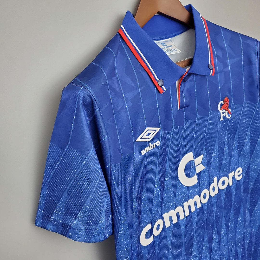 Camisa Chelsea Home (1) 1989/91 - Retrô Masculina