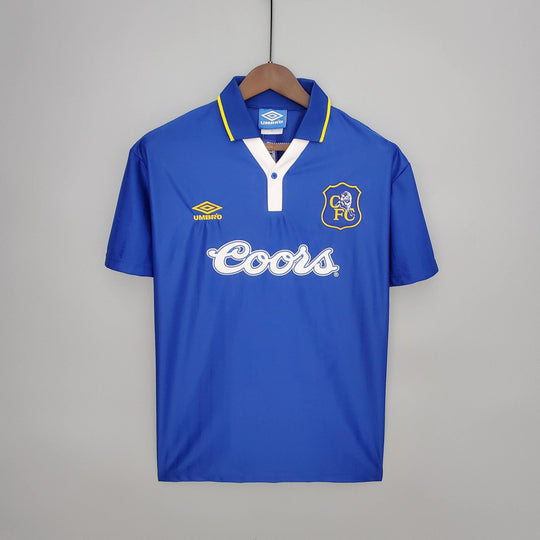 Camisa Chelsea Home (1) 1995/97 Retrô Masculina
