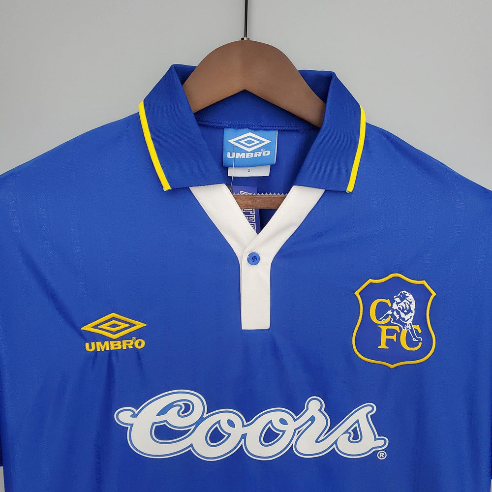 Camisa Chelsea Home (1) 1995/97 Retrô Masculina