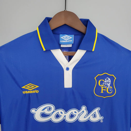 Camisa Chelsea Home (1) 1995/97 Retrô Masculina