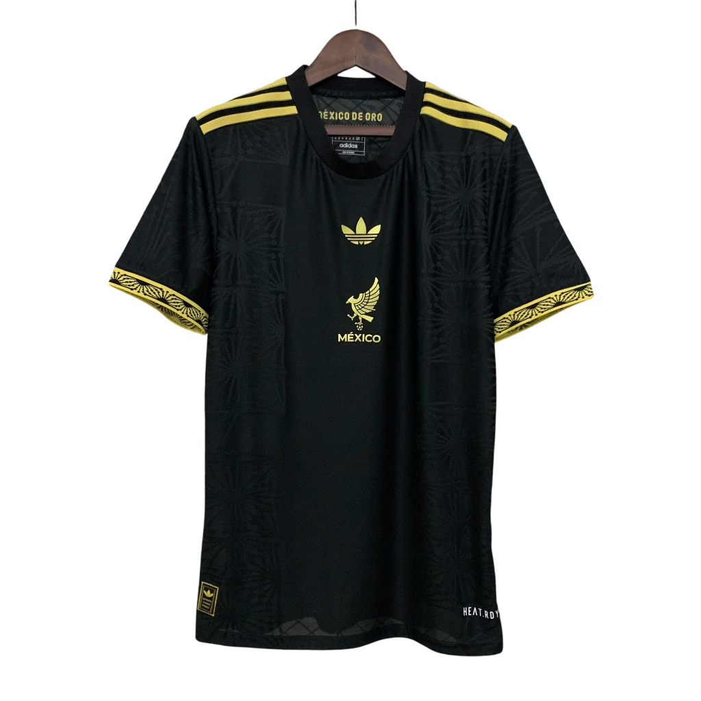 Camisa México 25/26 Away Adidas Torcedor - Preta