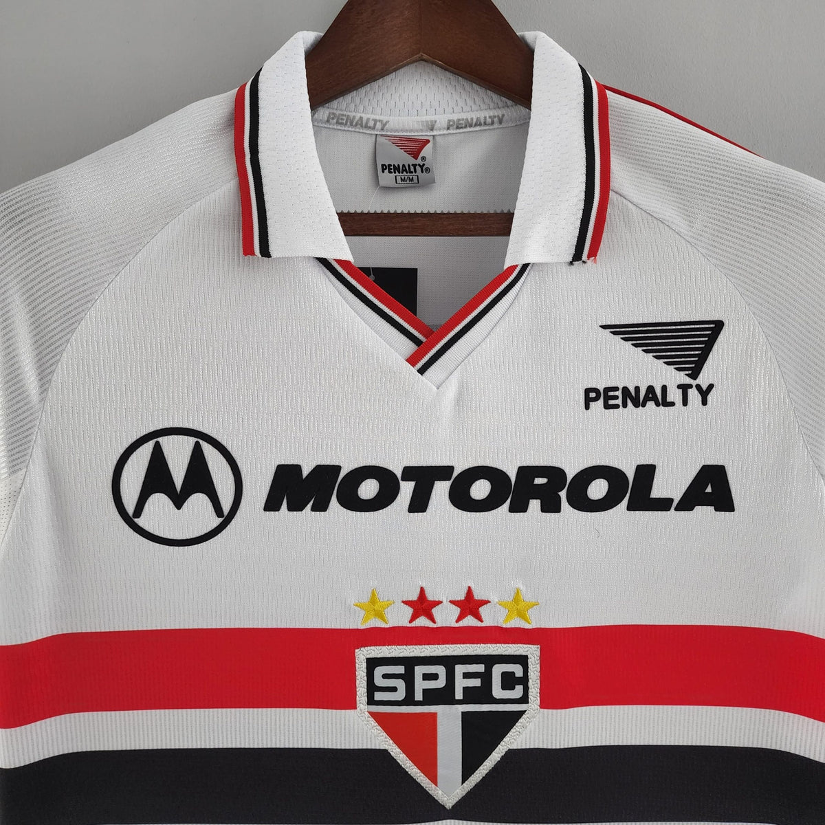 Camisa São Paulo Home (1) 1999 - Retrô Masculina