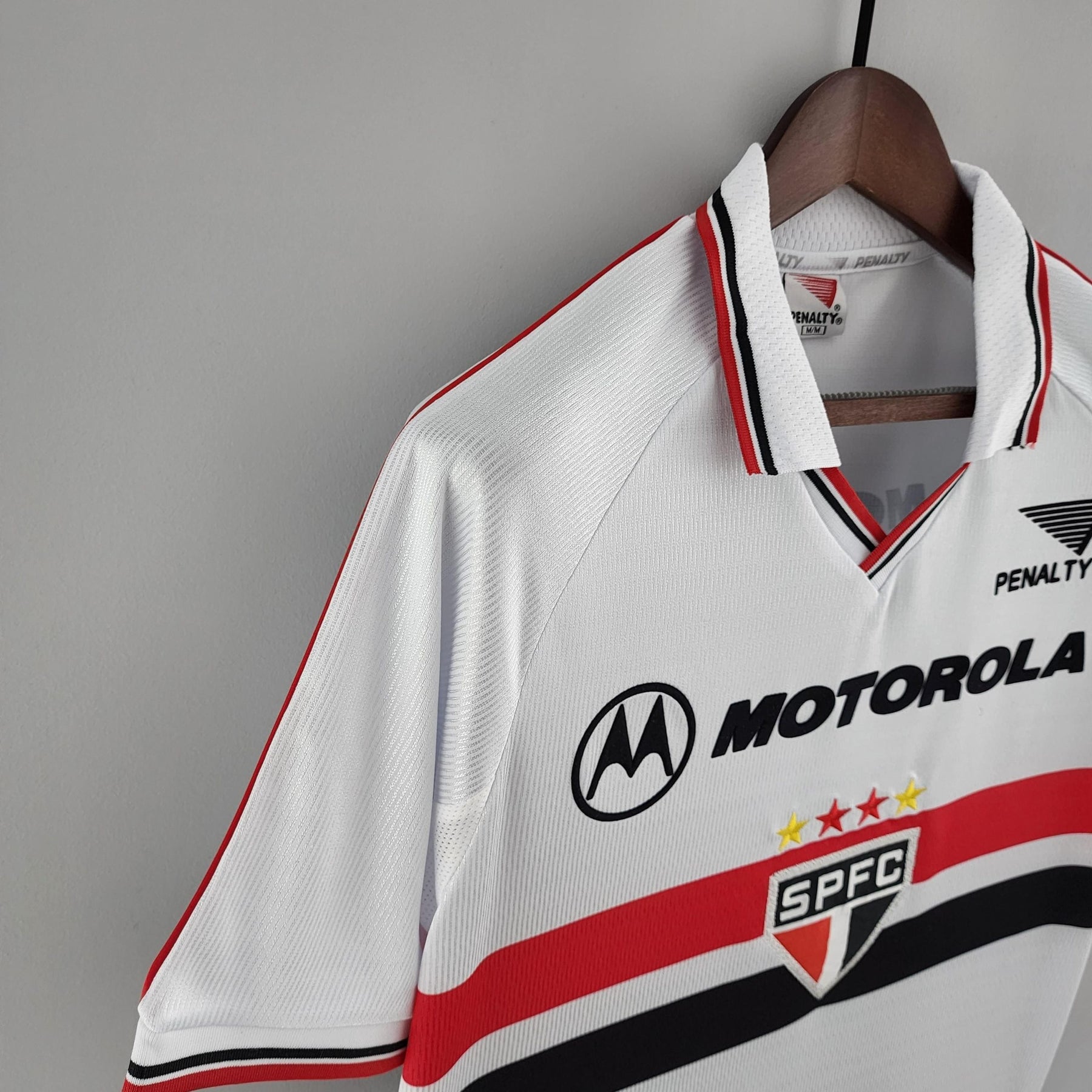 Camisa São Paulo Home (1) 1999 - Retrô Masculina
