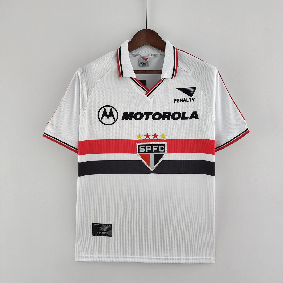 Camisa São Paulo Home (1) 1999 - Retrô Masculina