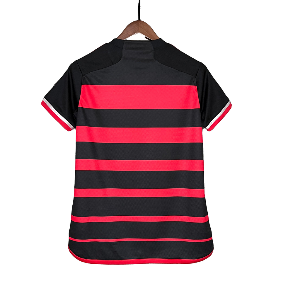 Camisa Flamengo Home 2024/25 – Feminina – Patch Campeão da Copa do Brasil 2024 +Chaveiro de Brinde