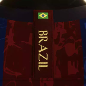 Camisa The Prince – Neymar Jr 11# – Barcelona 2025/2026 – Masculina Comma Football – Vermelho e Azul