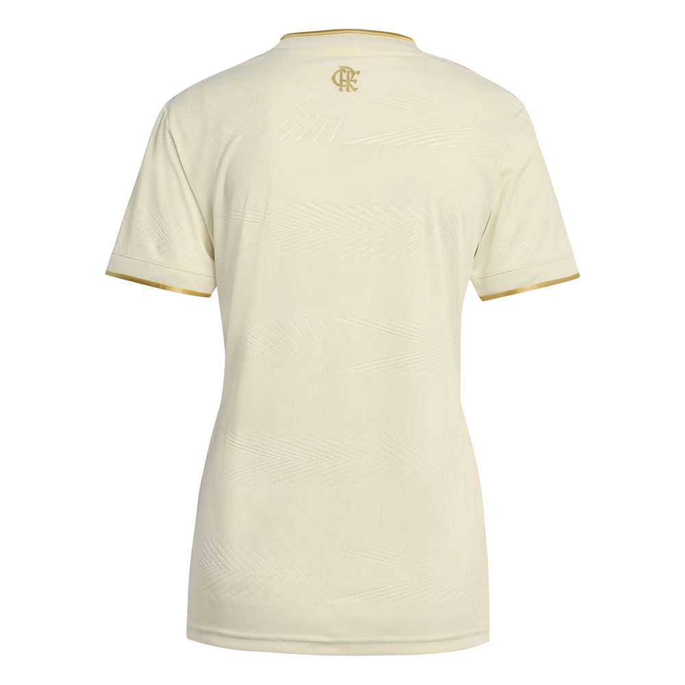 Camisa Flamengo 25/26 Third Adidas Feminina Torcedor - Begê