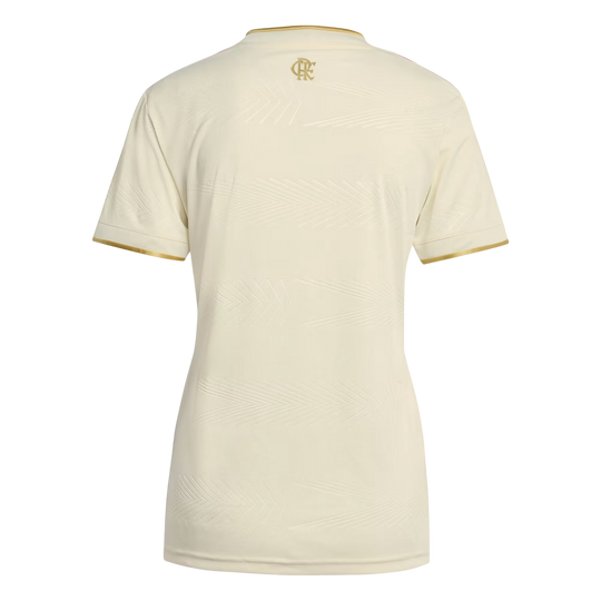Camisa Flamengo 25/26 Third Adidas Feminina Torcedor - Begê