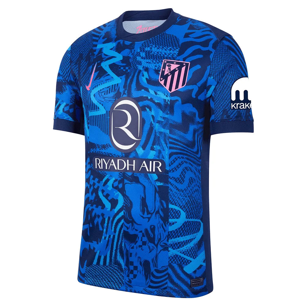 Camisa Atlético de Madrid Third 25/26 s/n° Torcedor Masculino - Azul