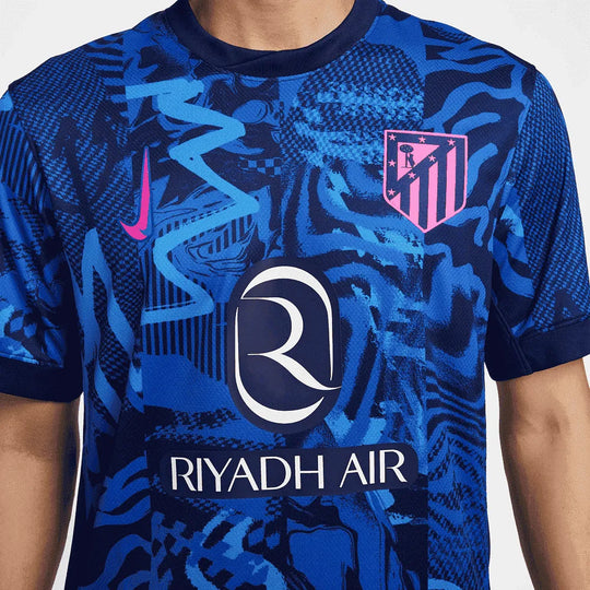 Camisa Atlético de Madrid Third 25/26 s/n° Torcedor Masculino - Azul
