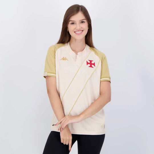 Camisa Vasco Da Gama Third 24/25 – Feminina + Chaveiro de Brinde