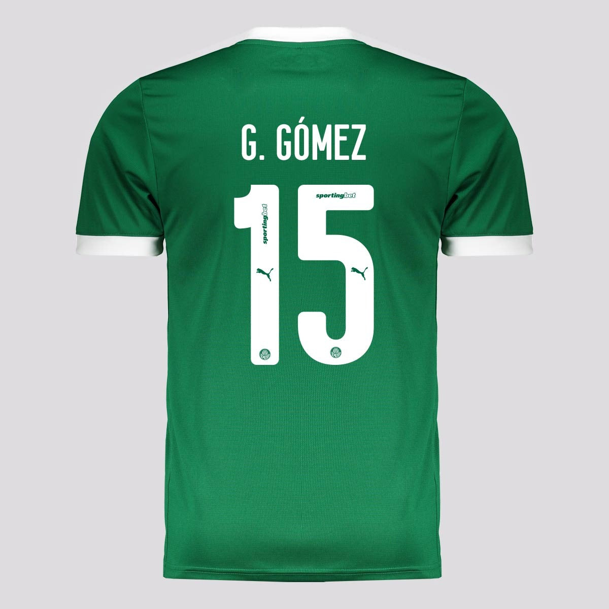 Camisa Puma Palmeiras 2025/26 I - G. GÓMEZ N° 15