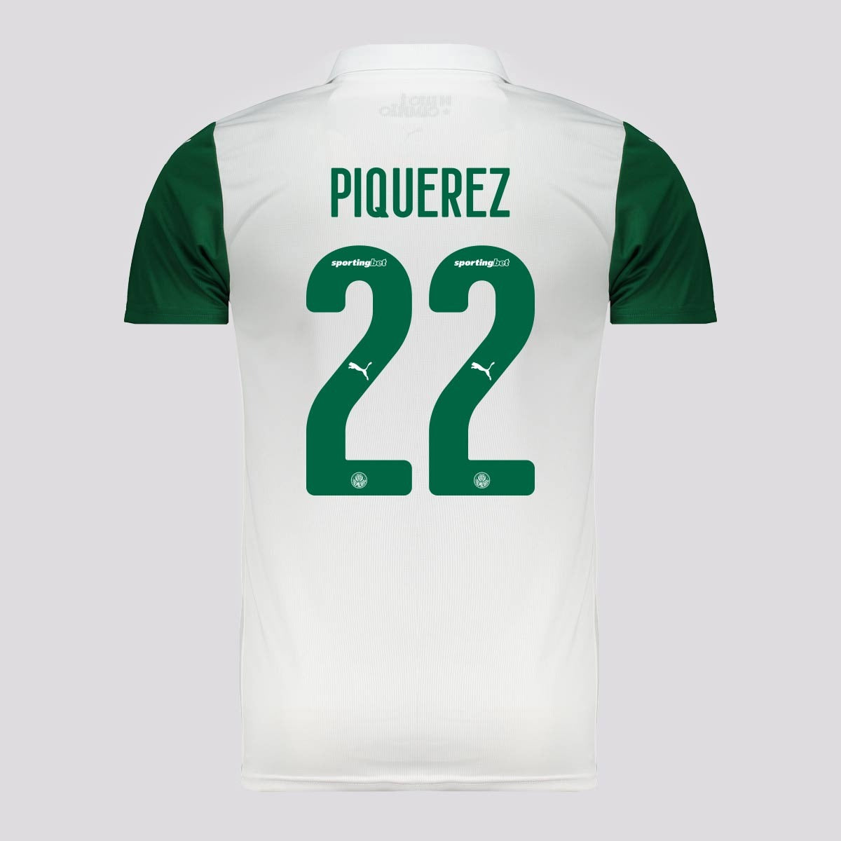 Camisa Puma Palmeiras 2025/26 II - PIQUEREZ N° 22