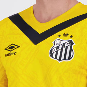 Camisa Santos Third 24/25 – NEYMAR JR 10 – Masculino Torcedor – Amarela