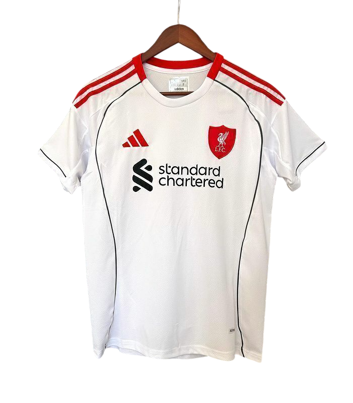 Camisa Liverpool Away 25/26 s/n° Torcedor Masculino - Branco