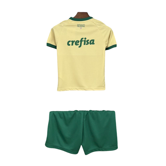 Conjunto Infantil Palmeiras 25/26 Third Puma Torcedor - Dourado