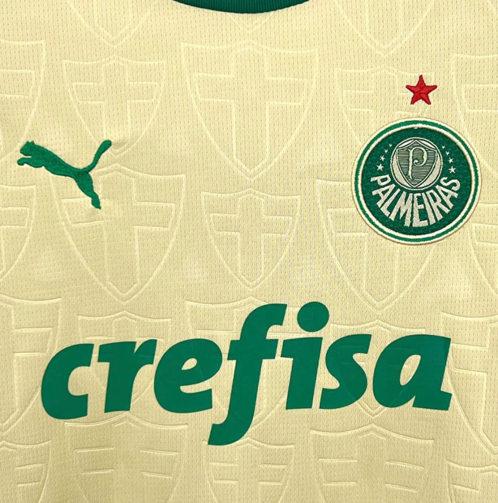 Conjunto Infantil Palmeiras 25/26 Third Puma Torcedor - Dourado