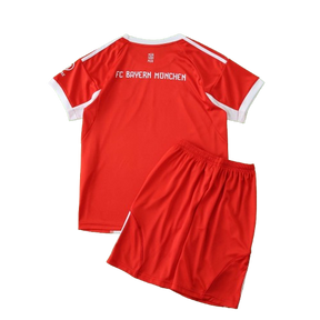 Conjunto Infantil Bayern de Munique I 25/26 - Vermelho e Branco