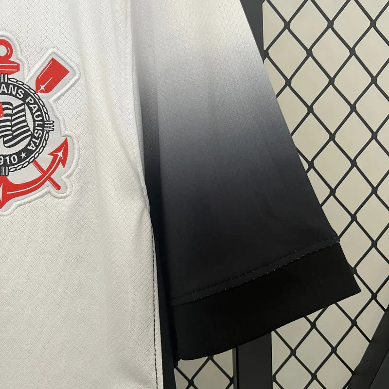 Camisa Corinthians Home 24/25 Nike Torcedor Masculino - Branco