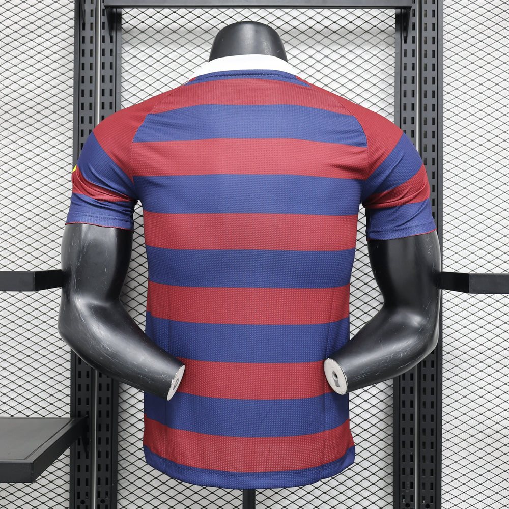 Camisa Newcastle Away 2024/25 Jogador Adidas Masculino com Patch- Azul e Grená
