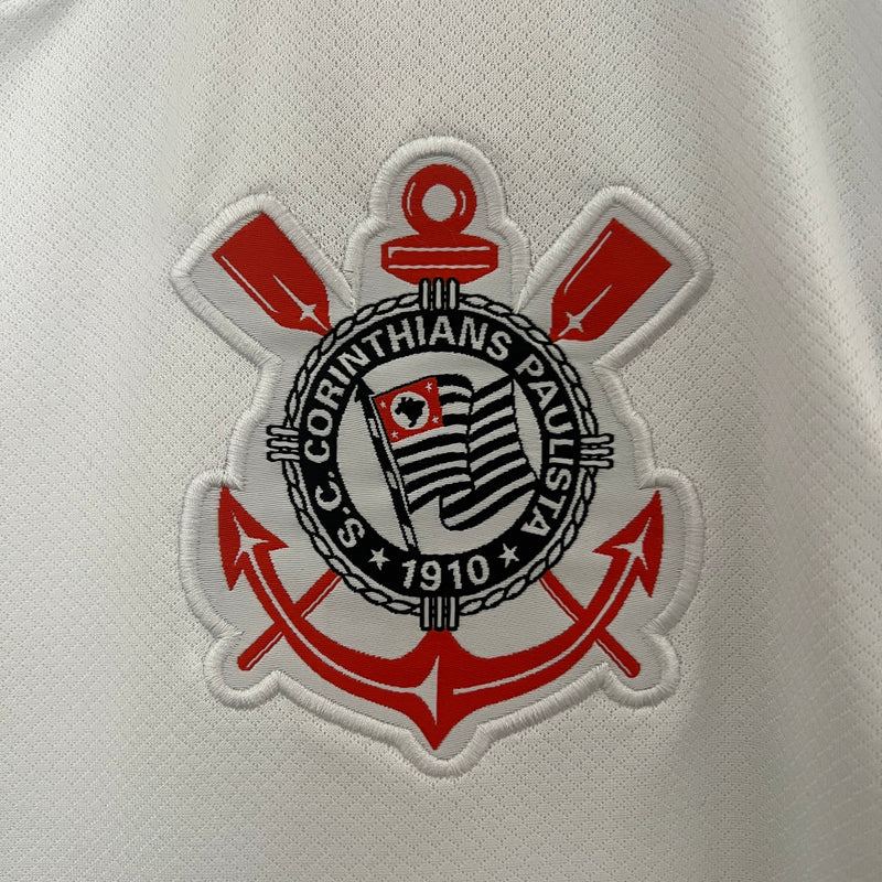 Camisa Corinthians Home 24/25 Nike Torcedor Masculino - Branco