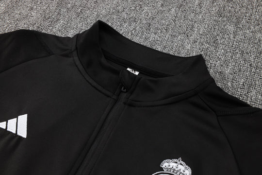 Conjunto de Treino Real Madrid 24/25 – Preto