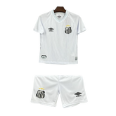 Kit Infantil Santos Home 25/26 - Umbro - Branco