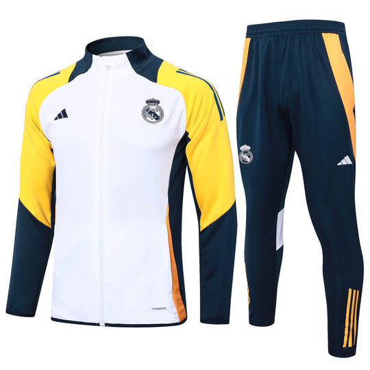 Conjunto de Treino Real Madrid 24/25 – Branco