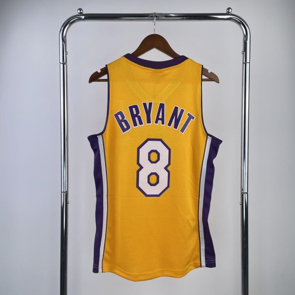 Regata Mitchell & Ness Los Angeles Lakers 1999-00 Dourada