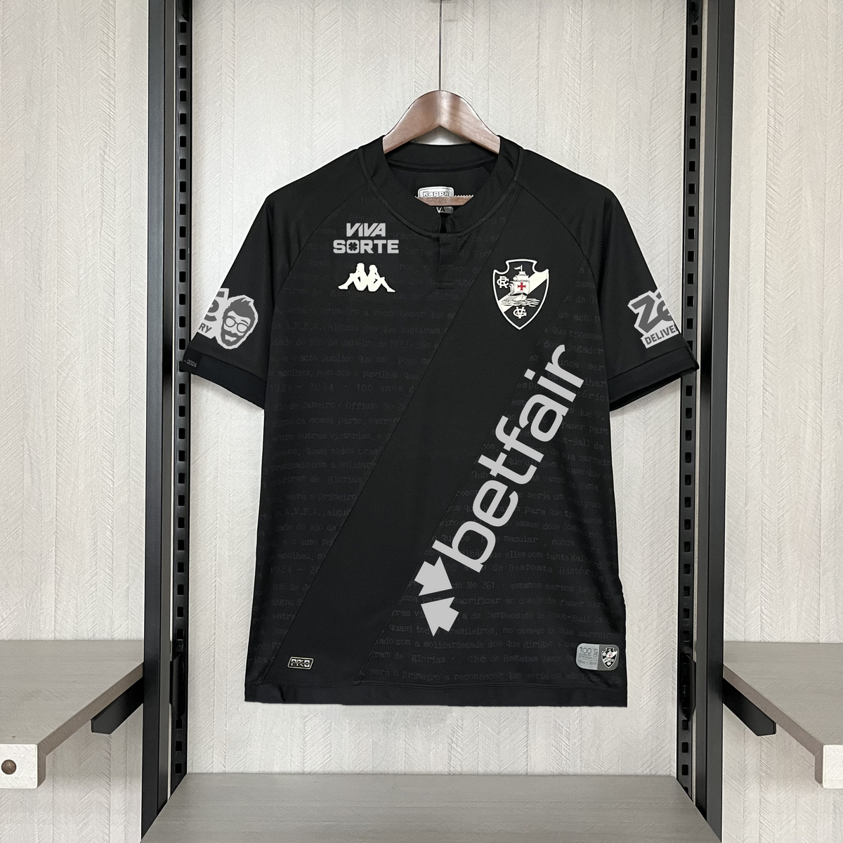 Camisa Vasco da Gama Goleiro+Patrocínios 24/25 – Versão Torcedor