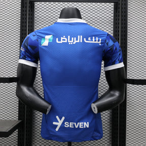 Camisa Al-Hilal Home 2024/25 Jogador Puma Masculino com Patch - Azul e Branca