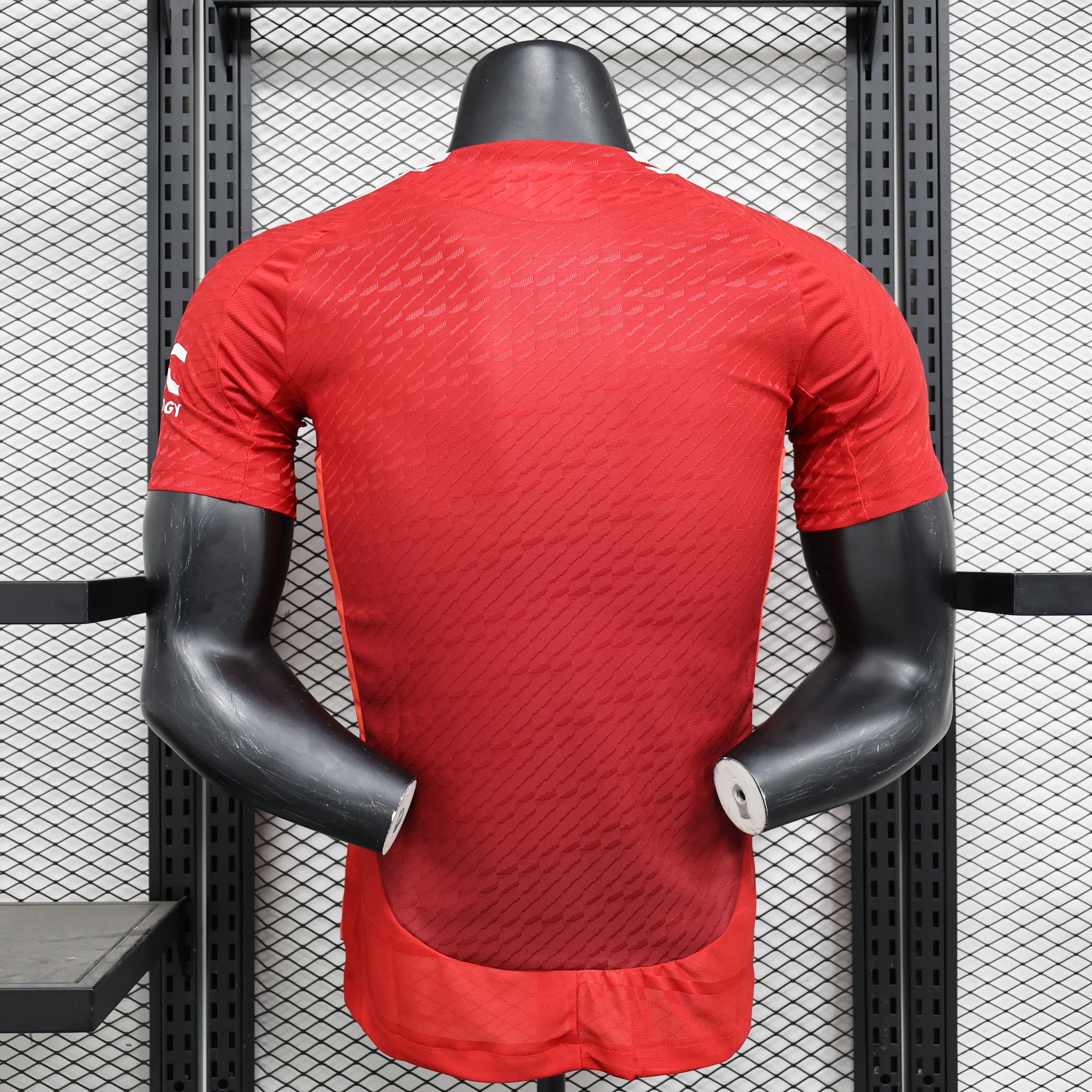 Camisa Manchester United Home 2024/25 Jogador Masculino com Patch - Vermelha e Branca