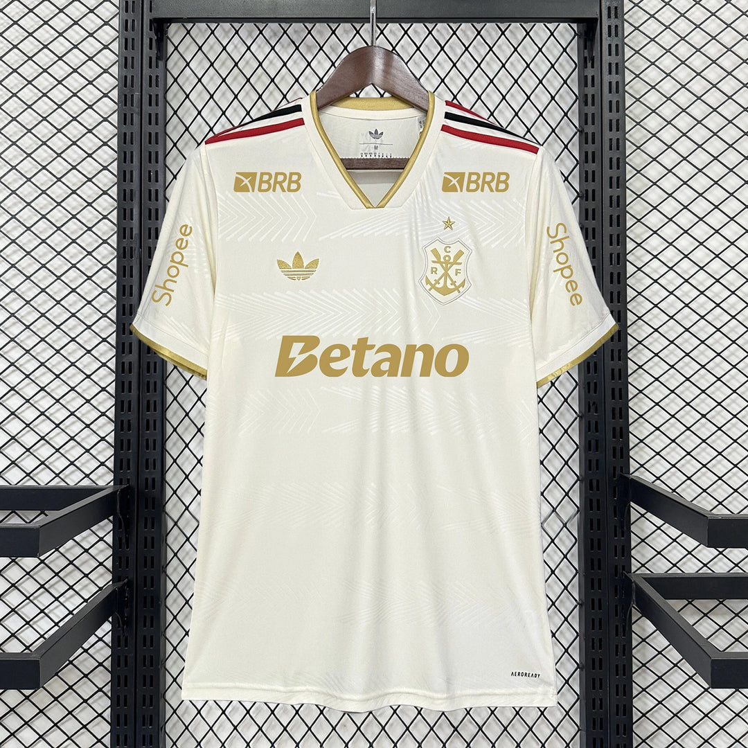 Camisa Flamengo III 25/26 - Masculina Torcedor - Com Patrocinadores