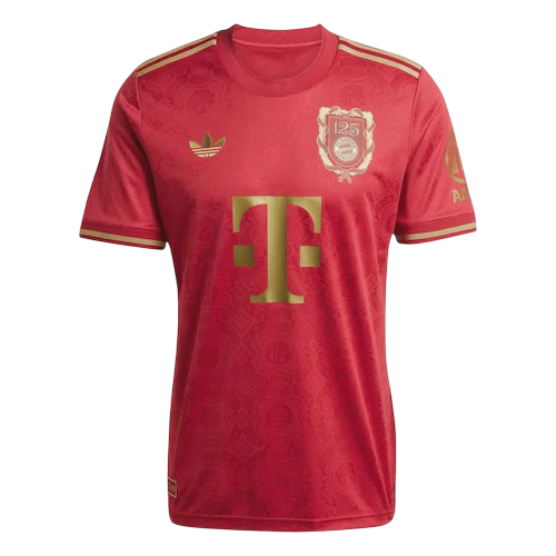 Camisa Bayern de Munique 25/26 Aniversário 125 anos Masculina - Vermelha