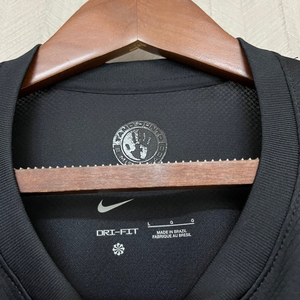 Camisa Corinthians Away 24/25 Nike Torcedor Masculino - Preto