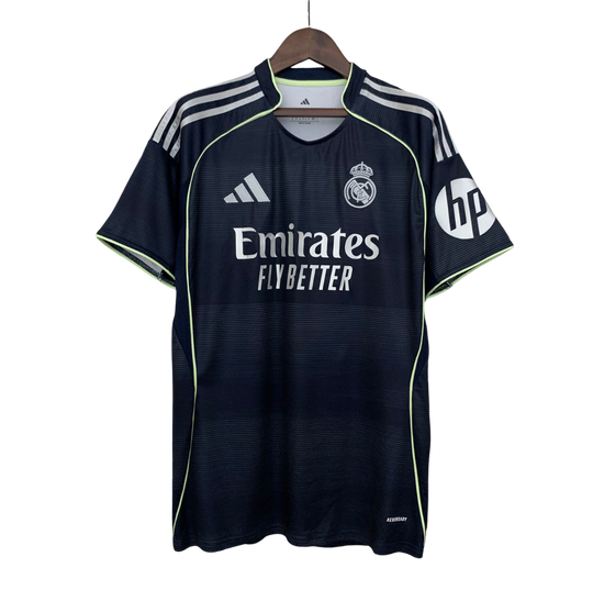 Camisa Real Madrid Away 25/26 s/n° Torcedor Masculino - Preto